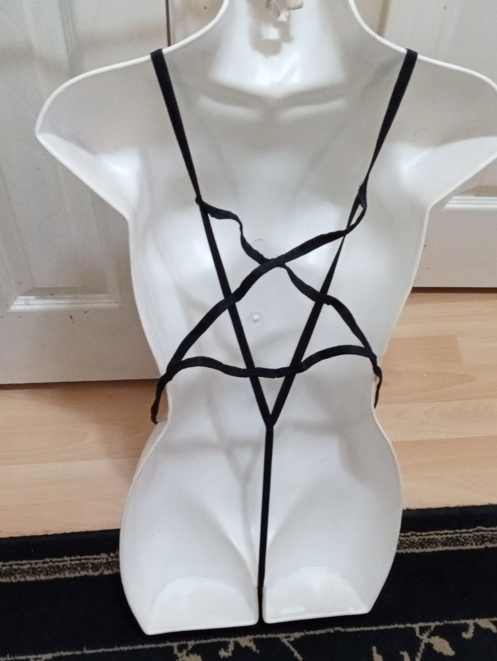 Killstar Black Strappy Pentagram Camisole